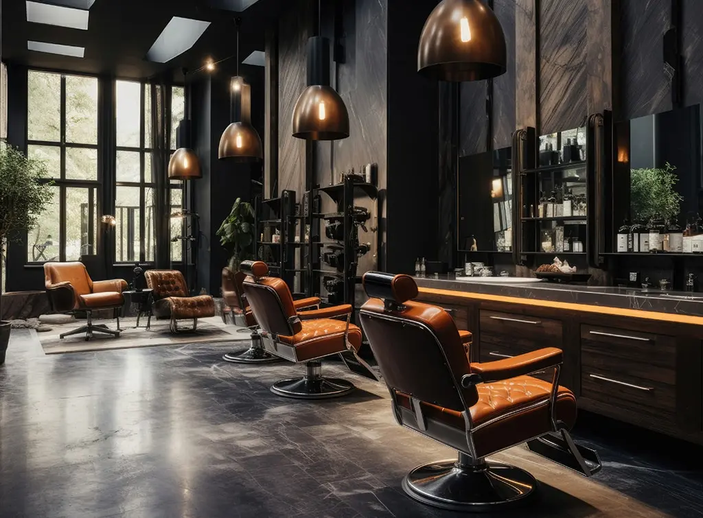 barber shop style salon