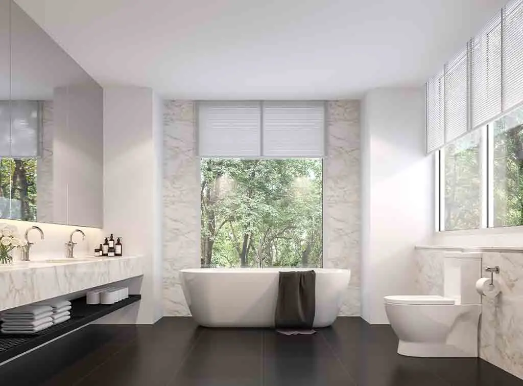 marble bathroom