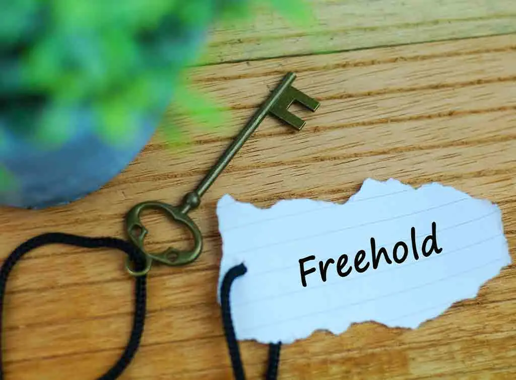 Key to new freehold home