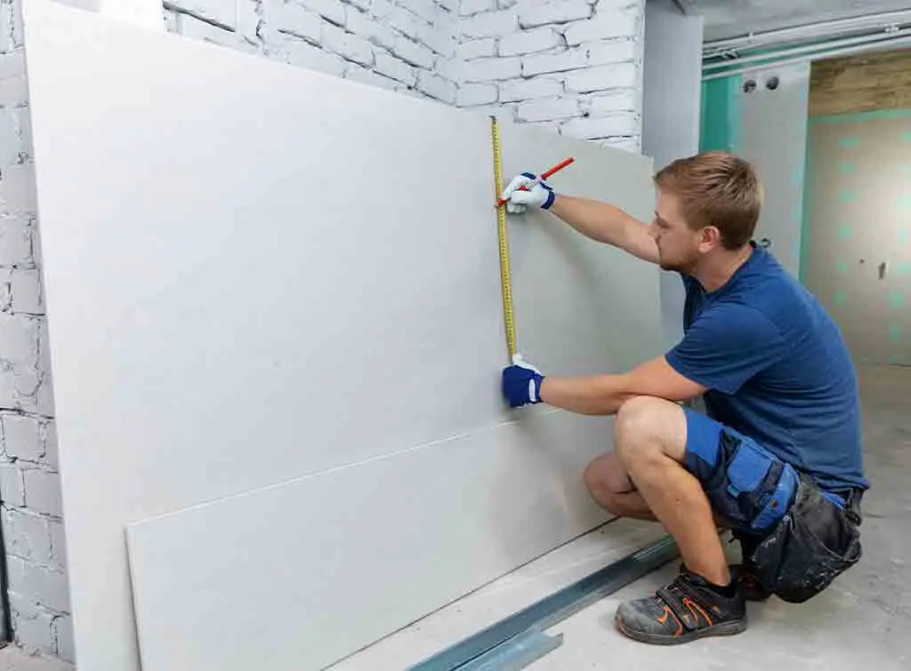 Can I repair plasterboard ceiling?