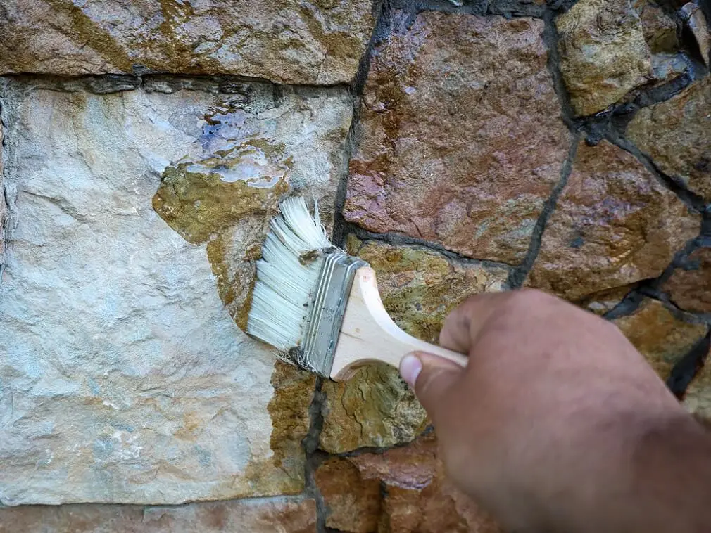 Stone restoration sealing