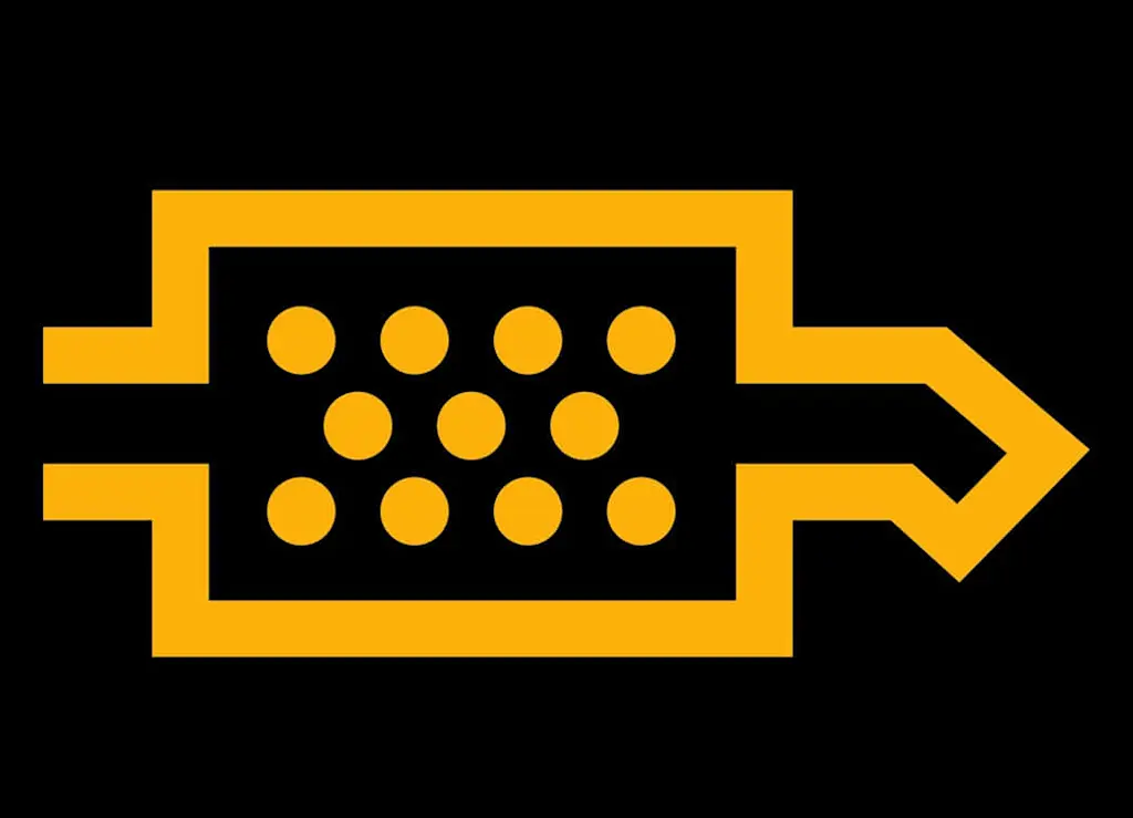 Engine warning light