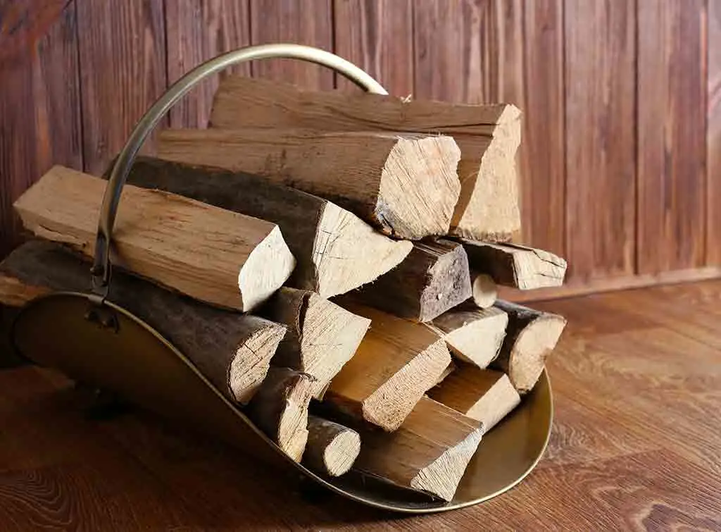 Vintage log storage