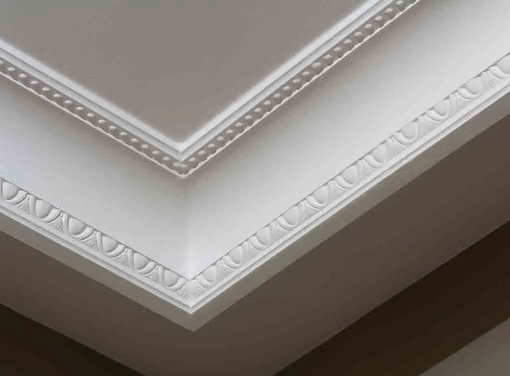 Ornate cornice detail