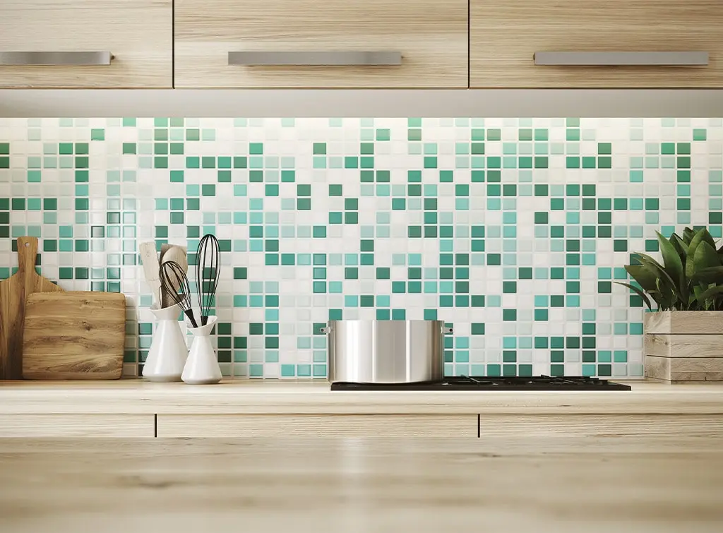 Mosaic kitchen tiling ideas