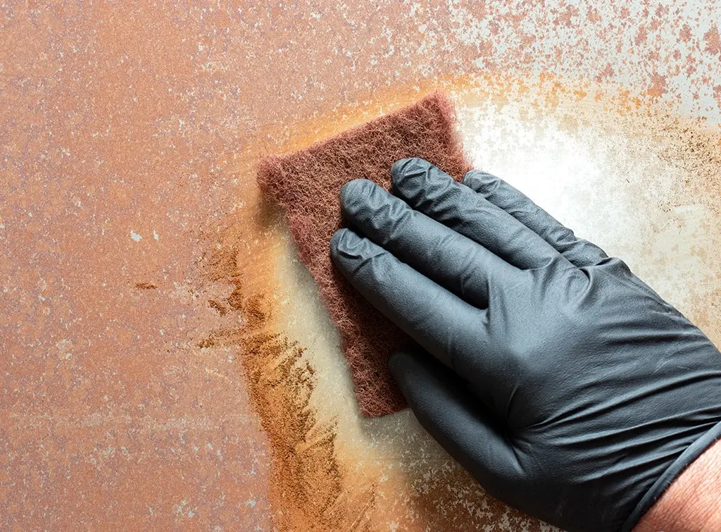 How to remove rust