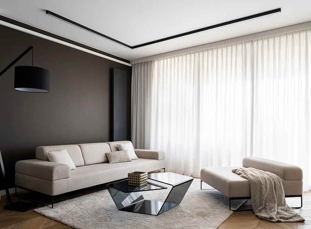 Mid Century Modern Mural Wallpaper, Abstract Geometric Wall ... - Amazon