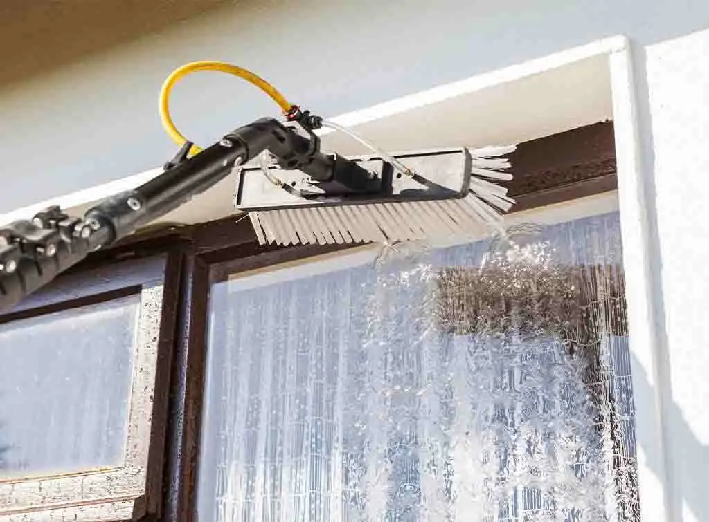 Water fed pole window cleaning cost