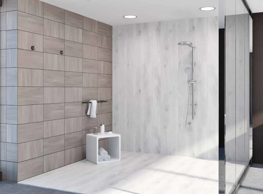 AI-generated shower concept