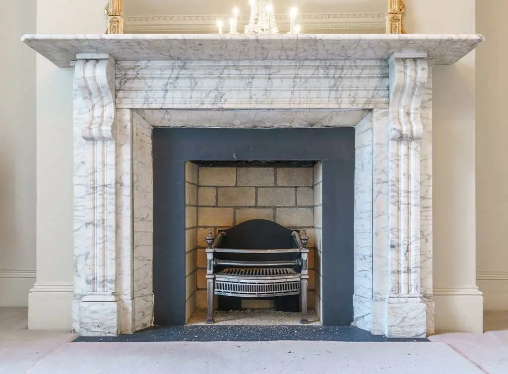 marble fireplace restoration