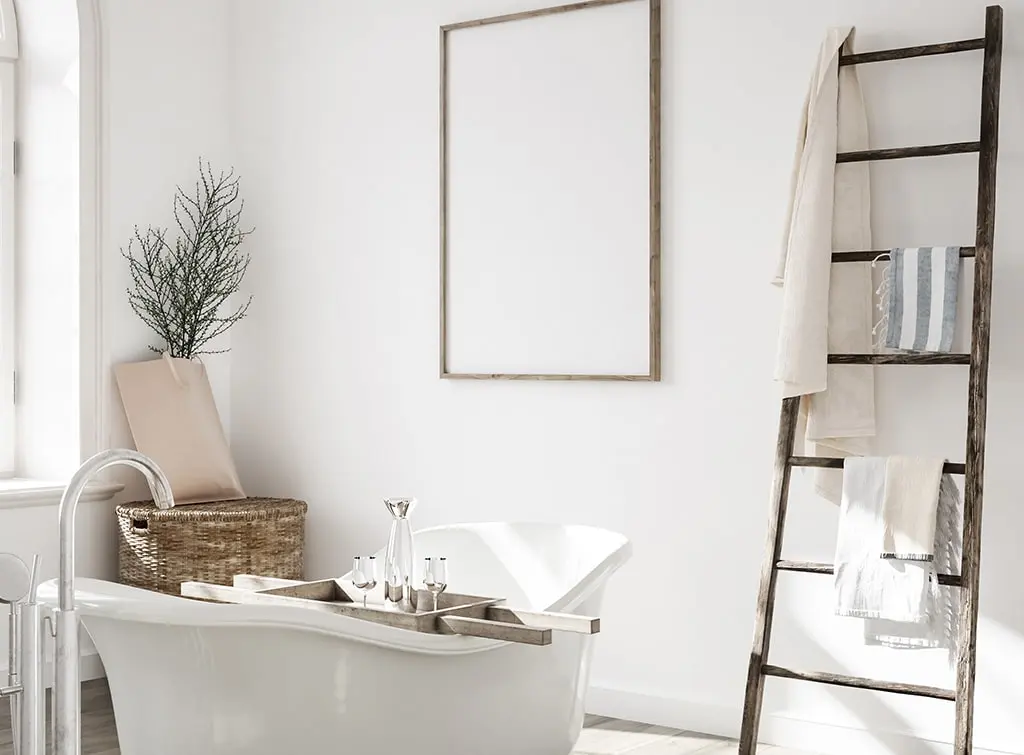 Traditional bathroom concept image