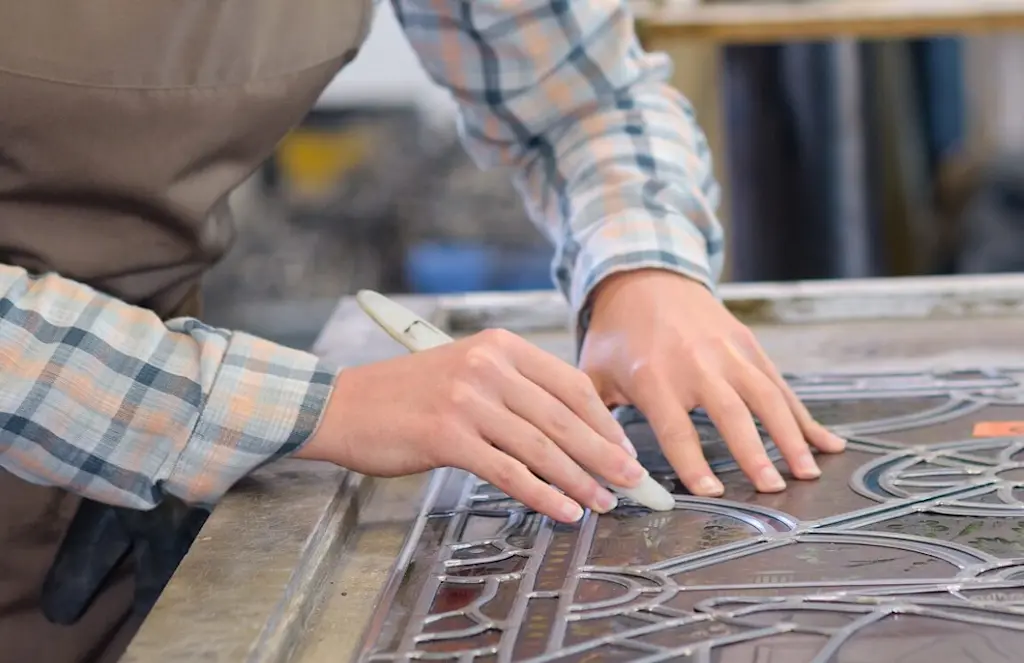 Stained glass restoration service