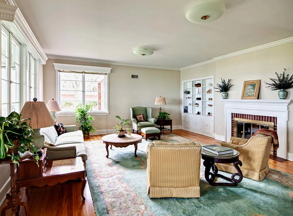 timeless magnolia living room