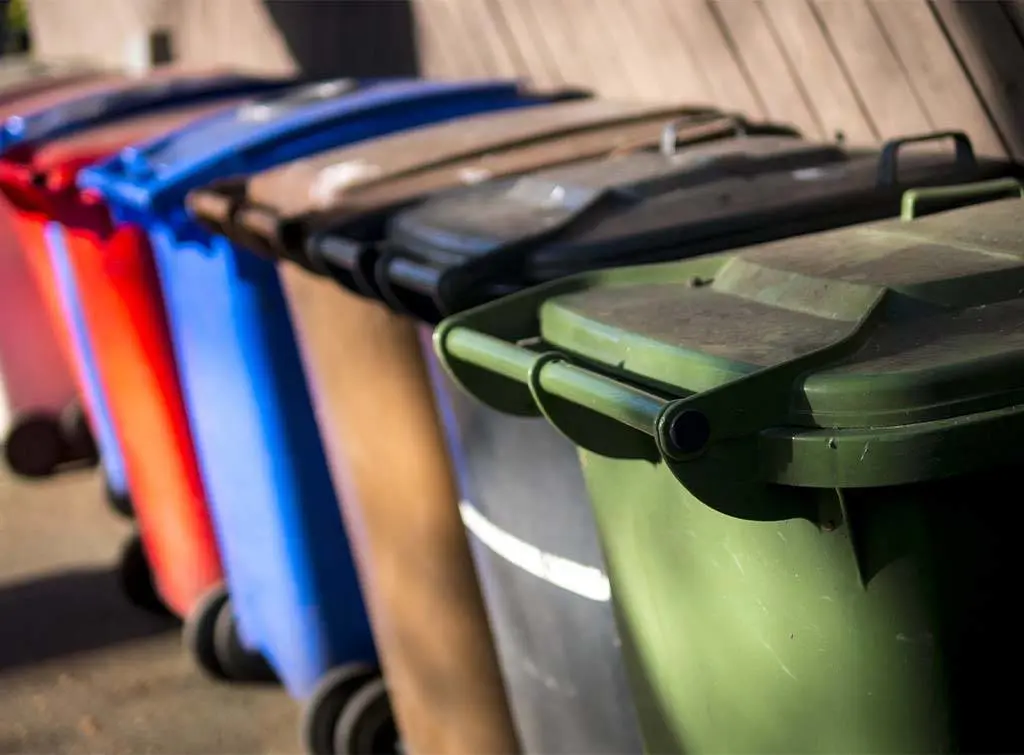 Wheelie bin cleaning