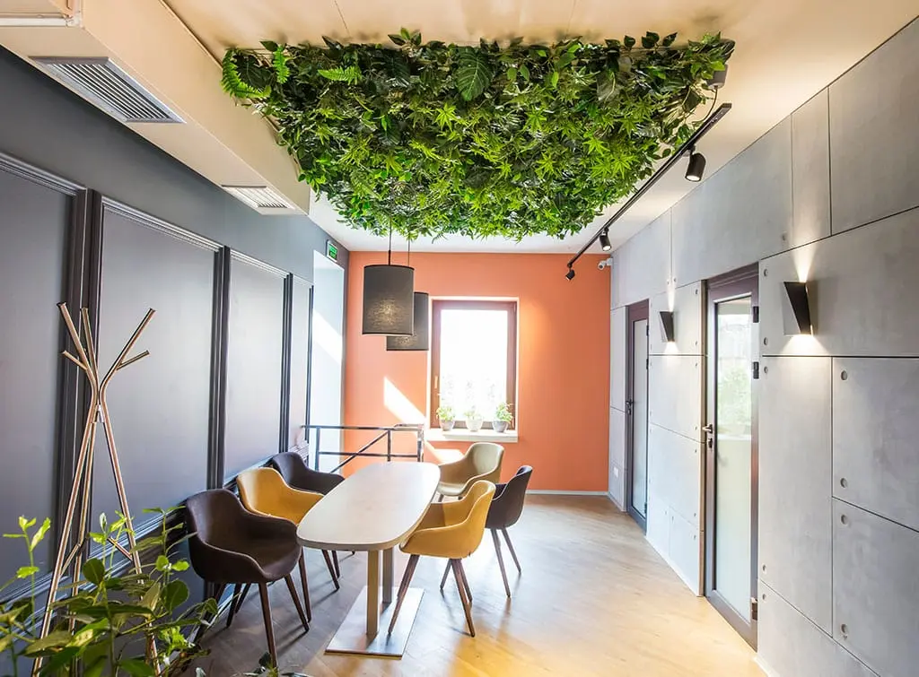 foliage ceiling idea