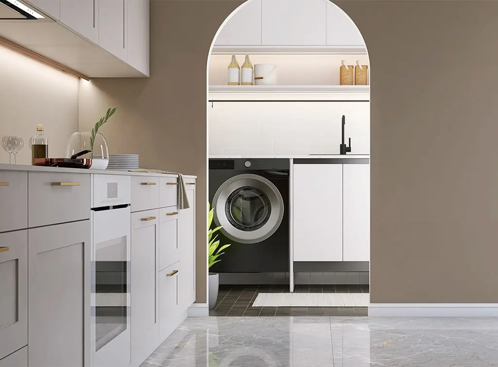 utility room as part of kitchen design