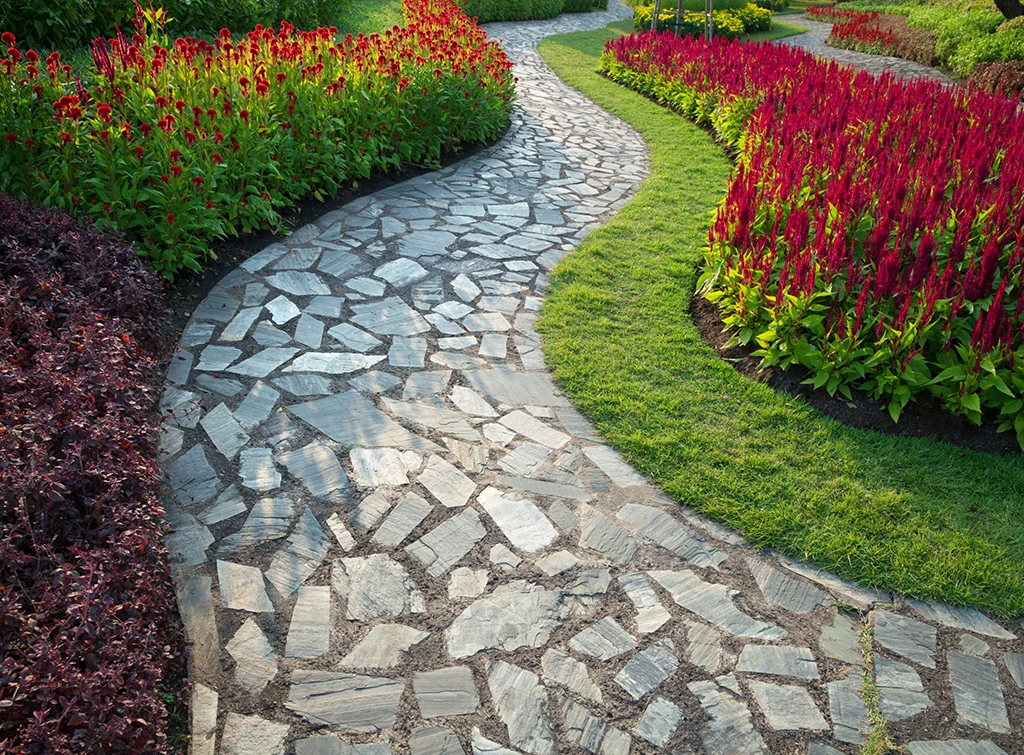 Mosiac paving