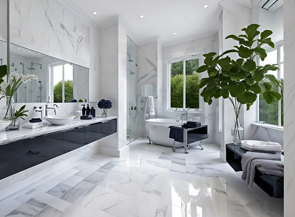 Bathroom window concept image