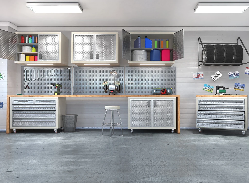 garage design ideas - workshop 