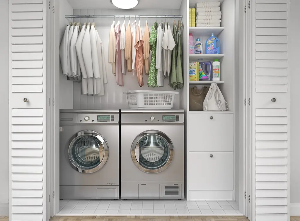 Concept image of a utility cupboard