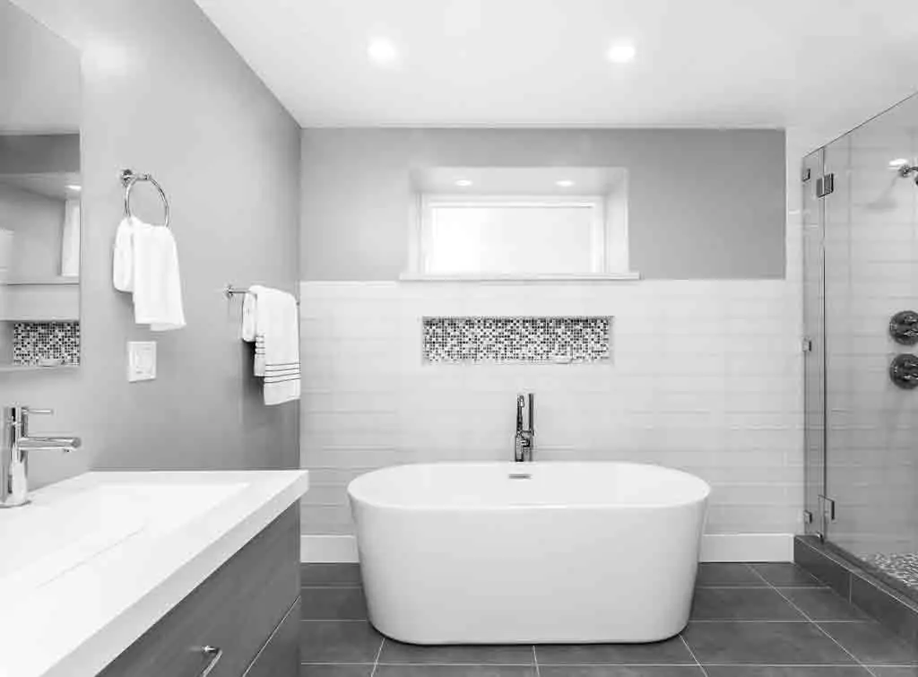 White and grey bathroom ideas