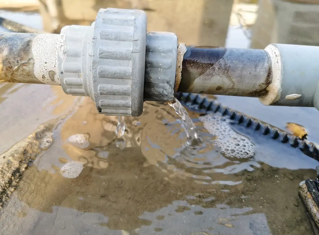 no sewage pump maintenance results in leak