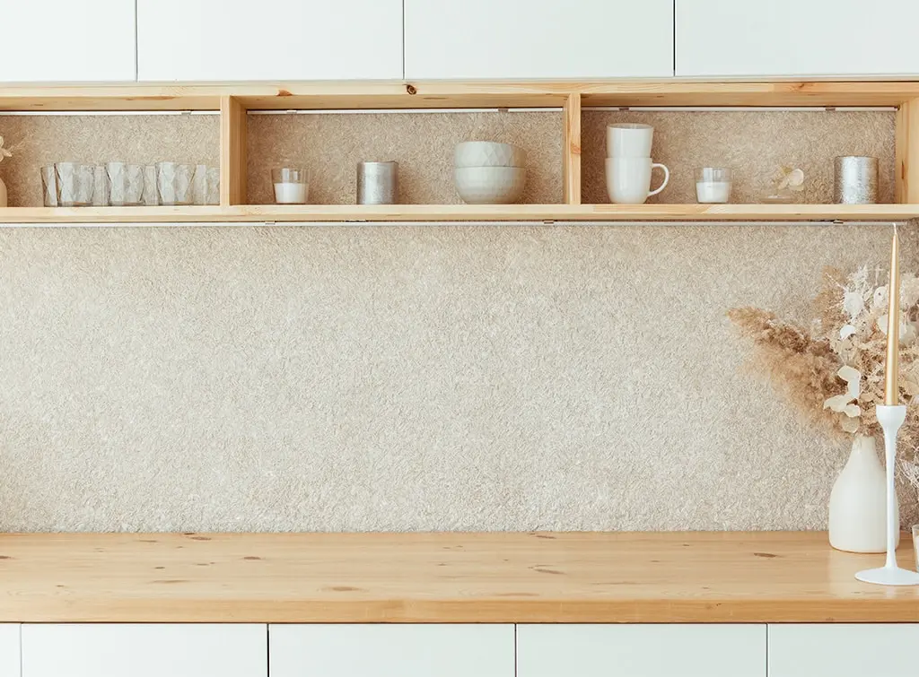 neat wall shelving idea