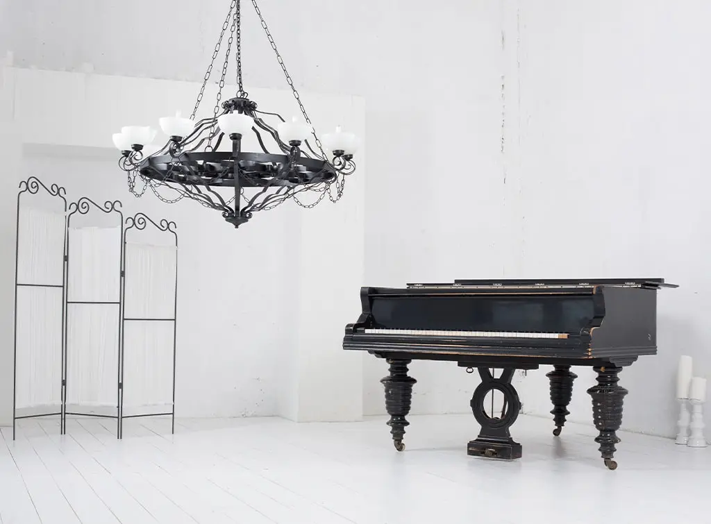 classic music room idea