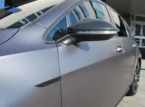 Newly wrapped car