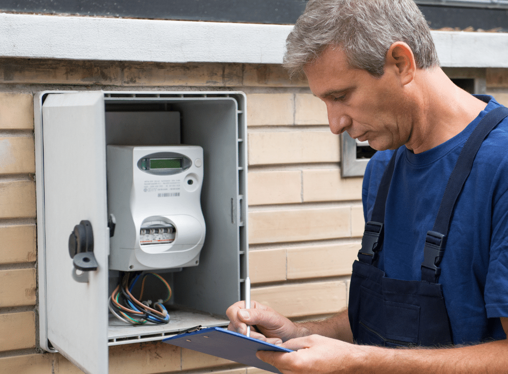 Change electric meter box