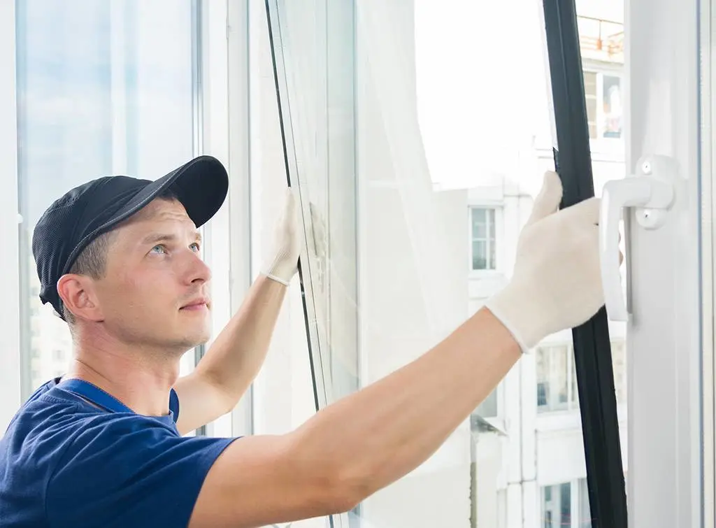 Double glazing installation