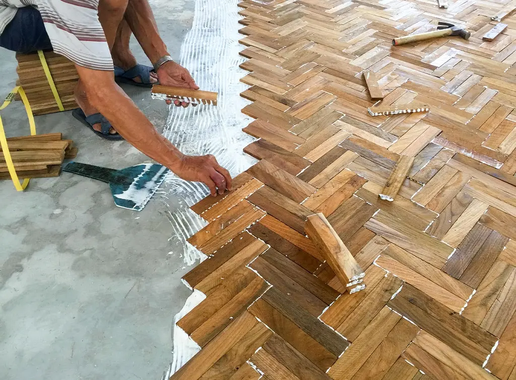 parquet floor fitter