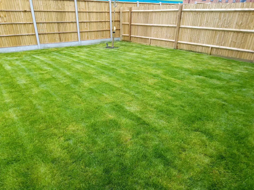 After Al's Garden Services have completed their work