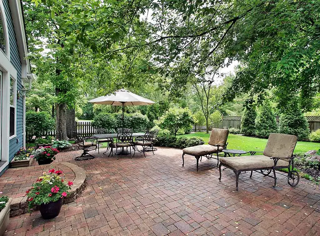 brick patio flooring