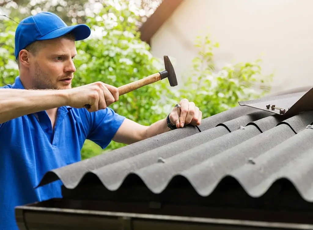 Shed roof repair