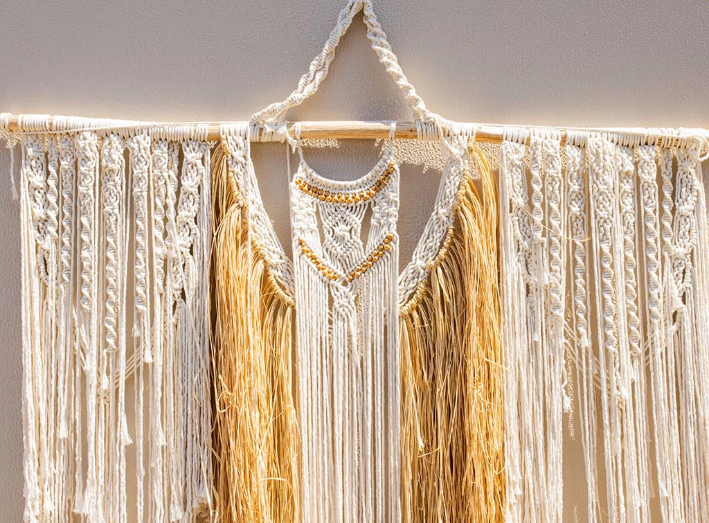macrame wall hanging