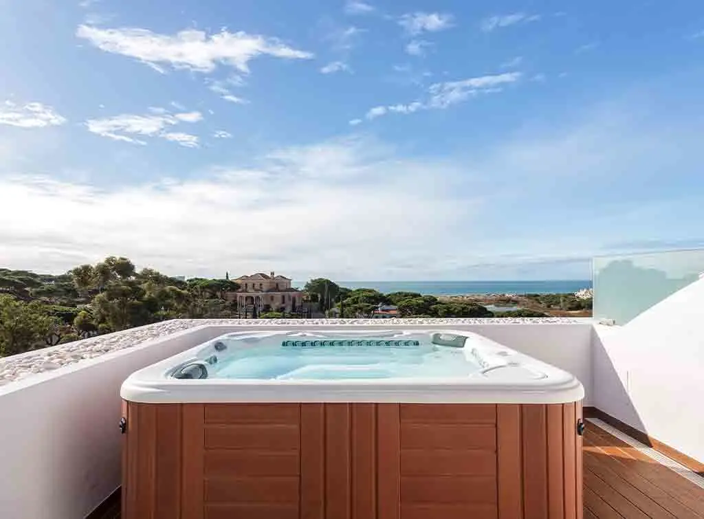 Hot tub installation