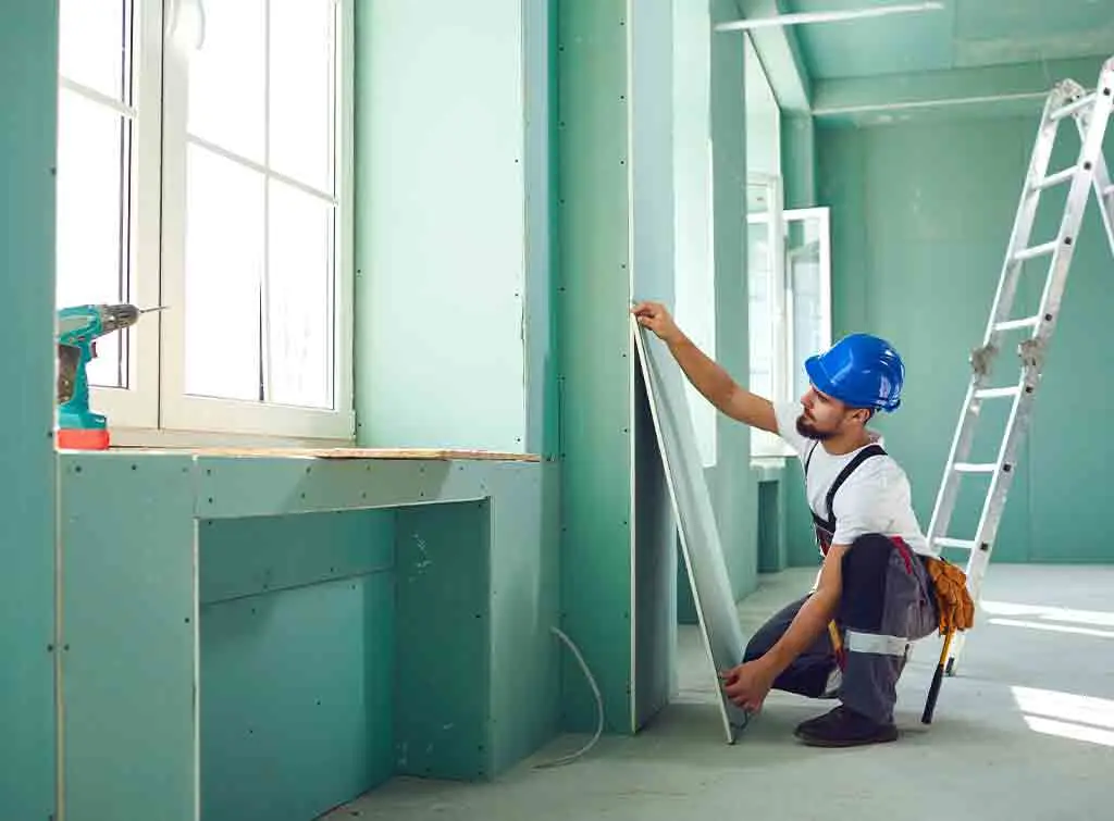 Installing drywall with scrim tape