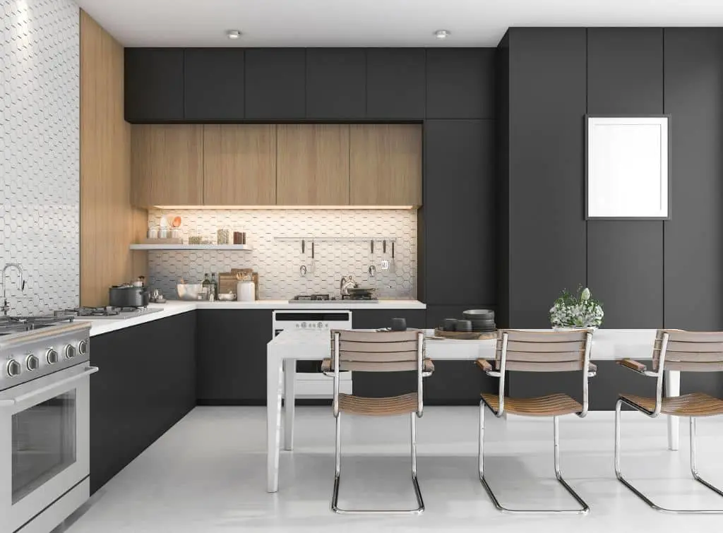 Classic grey kitchen colours for modern scheme