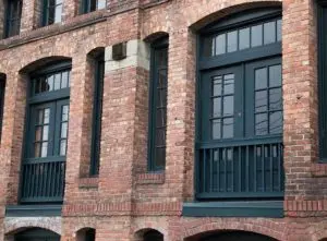 Victorian brickwork after repointing