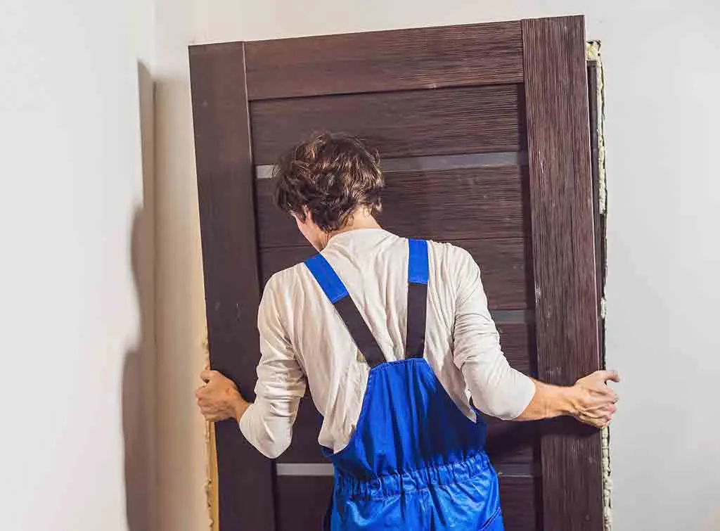 Removing a door