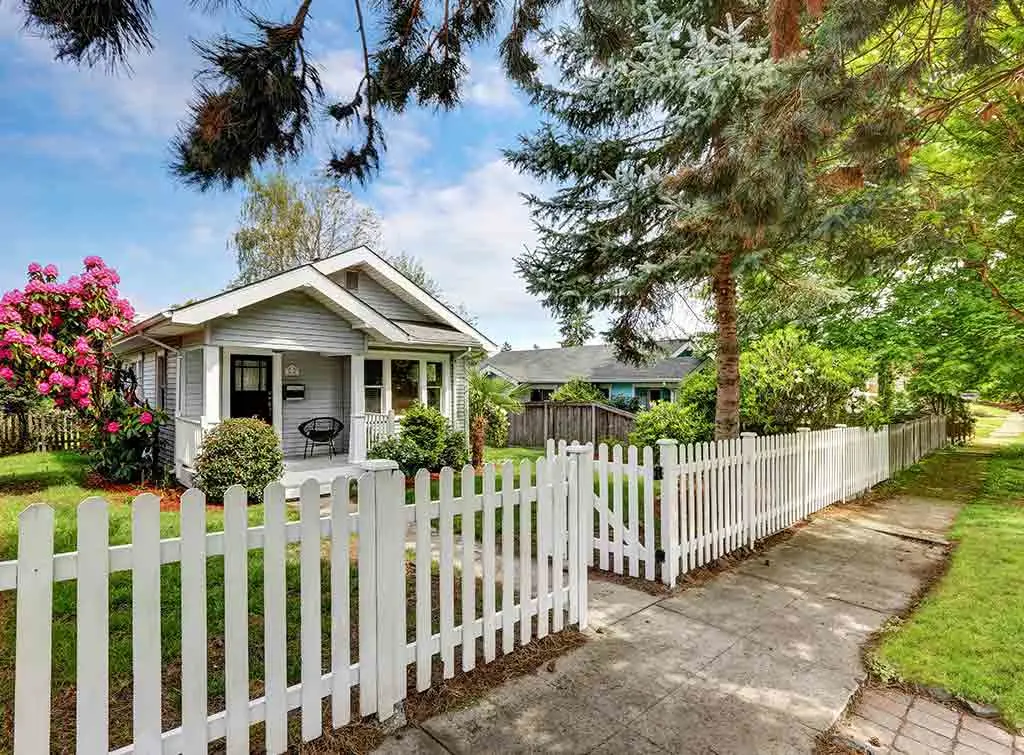 Wood fence door ideas