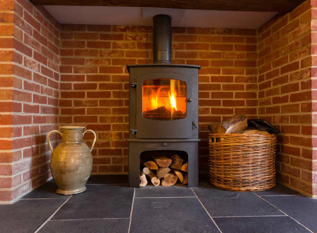 Cost of a wood burning stove vs gas