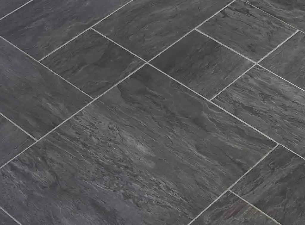 try a slate effect vinyl tile for kitchen flooring