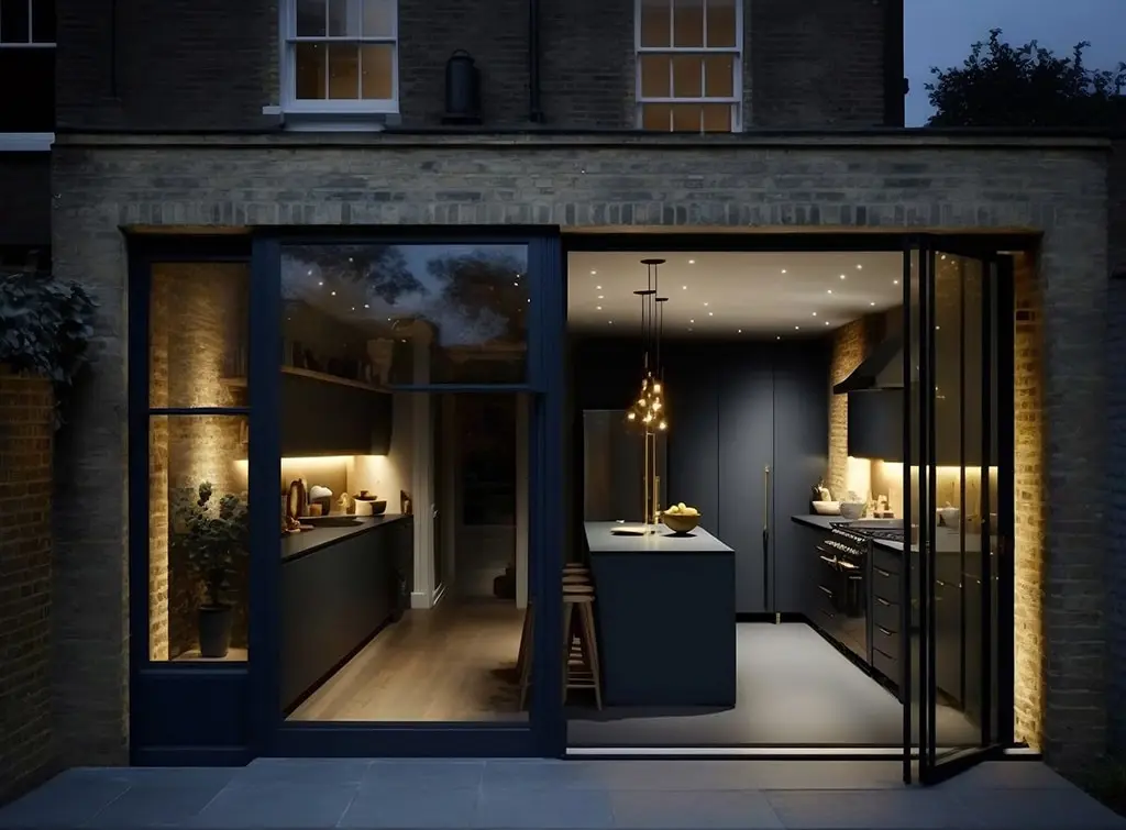 Rear terrace extension