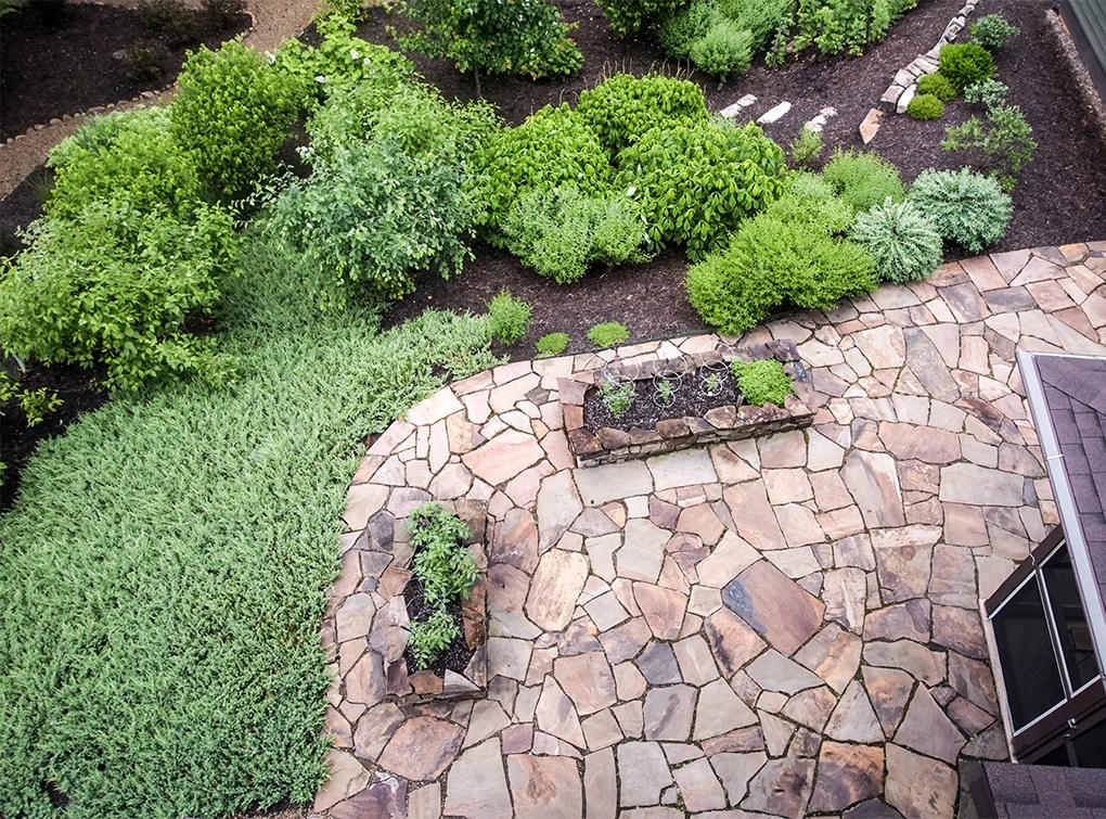 Flagstone patio ideas