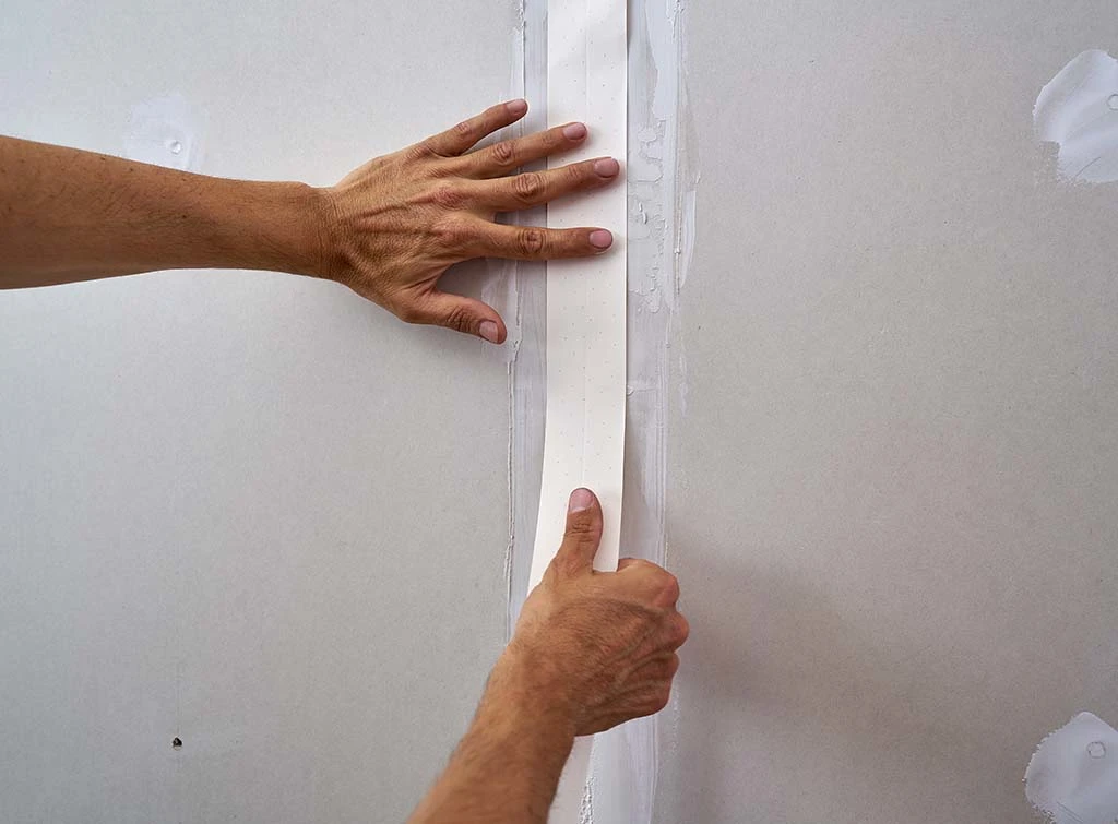 Can I repair plasterboard celing