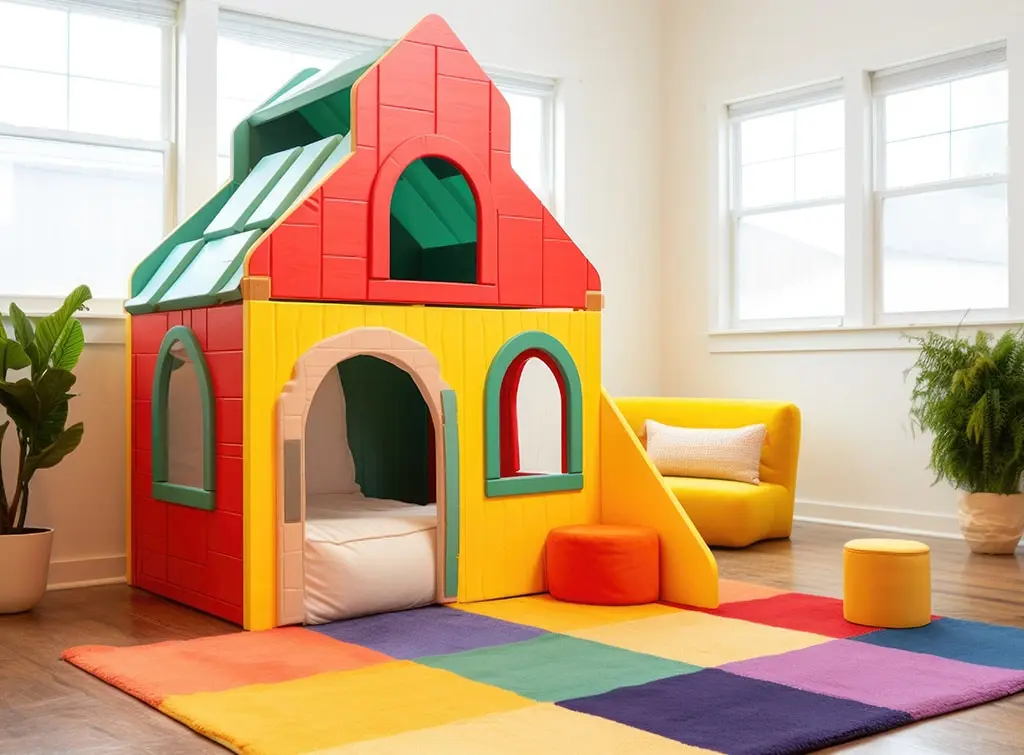 Hey Duggee bedroom ideas colourful playhouse