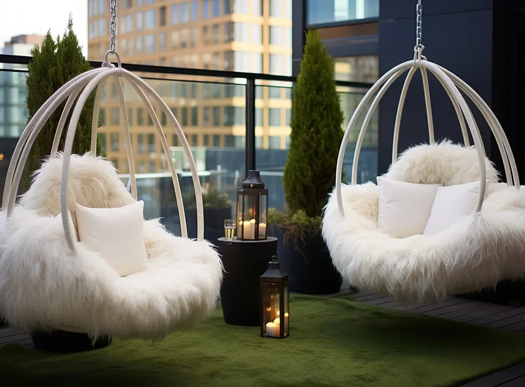 Pet bed hanging egg chairs AI