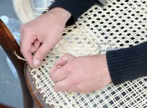 Cane chair repair cost